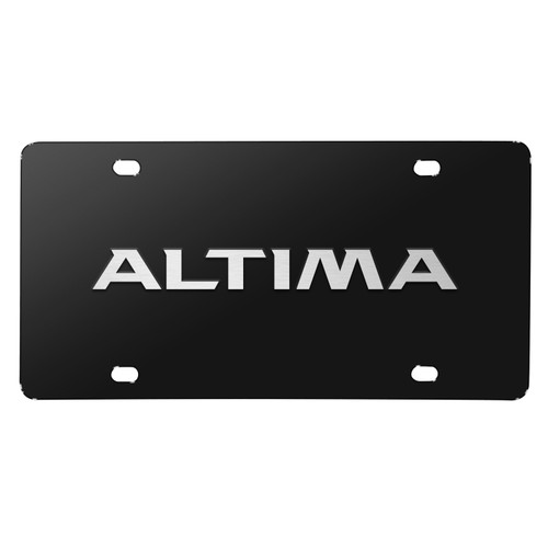 IPick Image 3D Chrome Stainless Steel License Plate Frame For Nissan Altima – USA Made