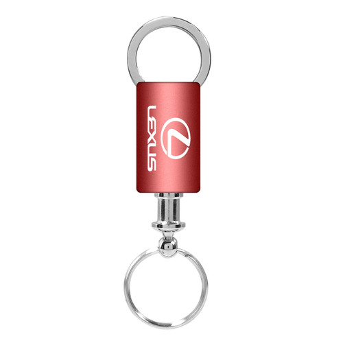 Lexus Red Aluminum Valet Key Chain - Car Beyond Store