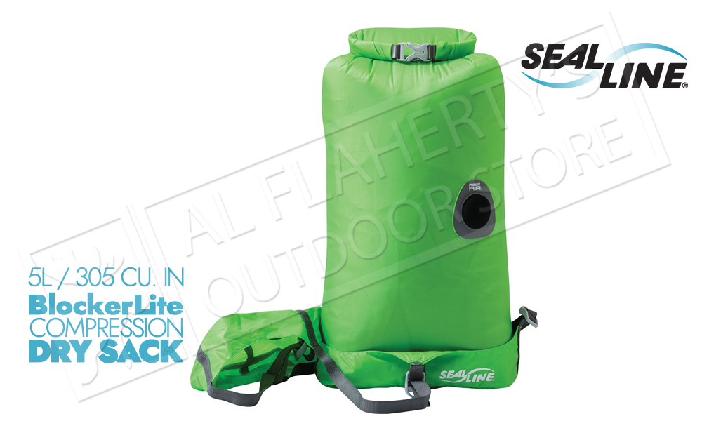 SealLine BlockerLite Compression Dry Sacks with PurgeAir Valve 5L