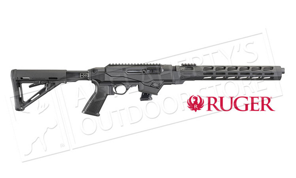 Ruger PC Carbine 6-Position Stock, Handguard Non-Restricted, 9mm 18.6" Barrel #19125