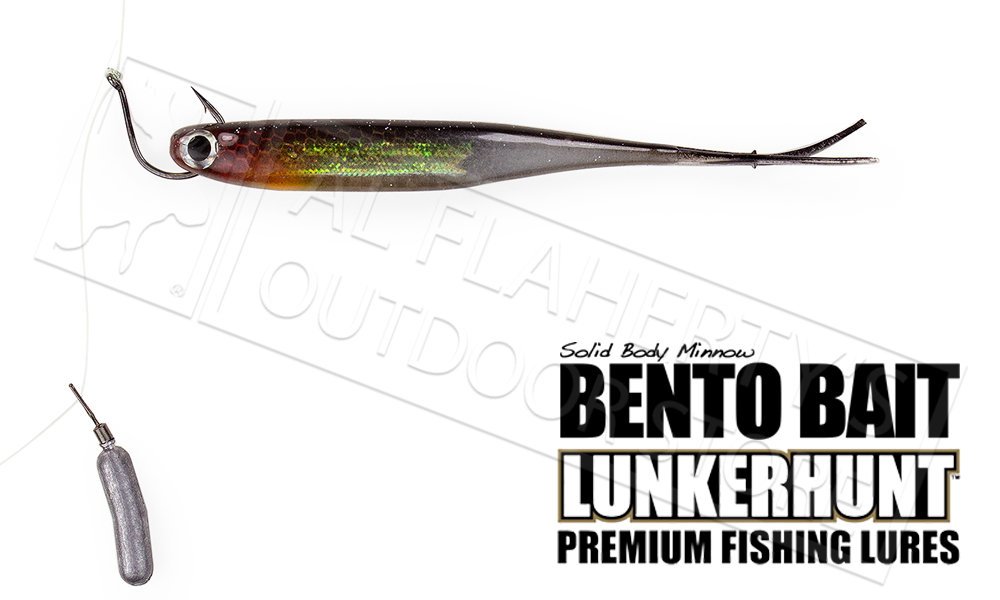 LunkerHunt Bento Bait Minnow - 4.5" Pack of 5 #LHPB4