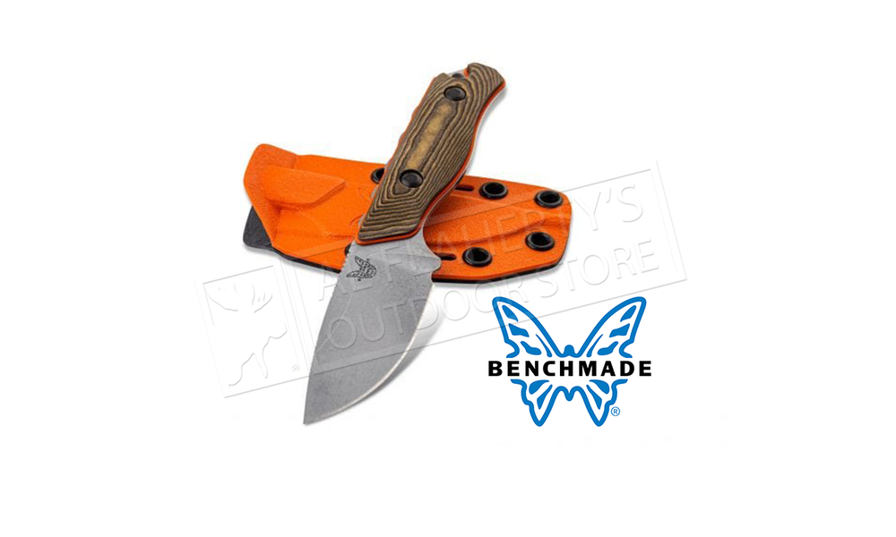 Benchmade 15017 Hidden Canyon Hunter Fixed S90V Blade with Richlite G10 Handles #15017-1