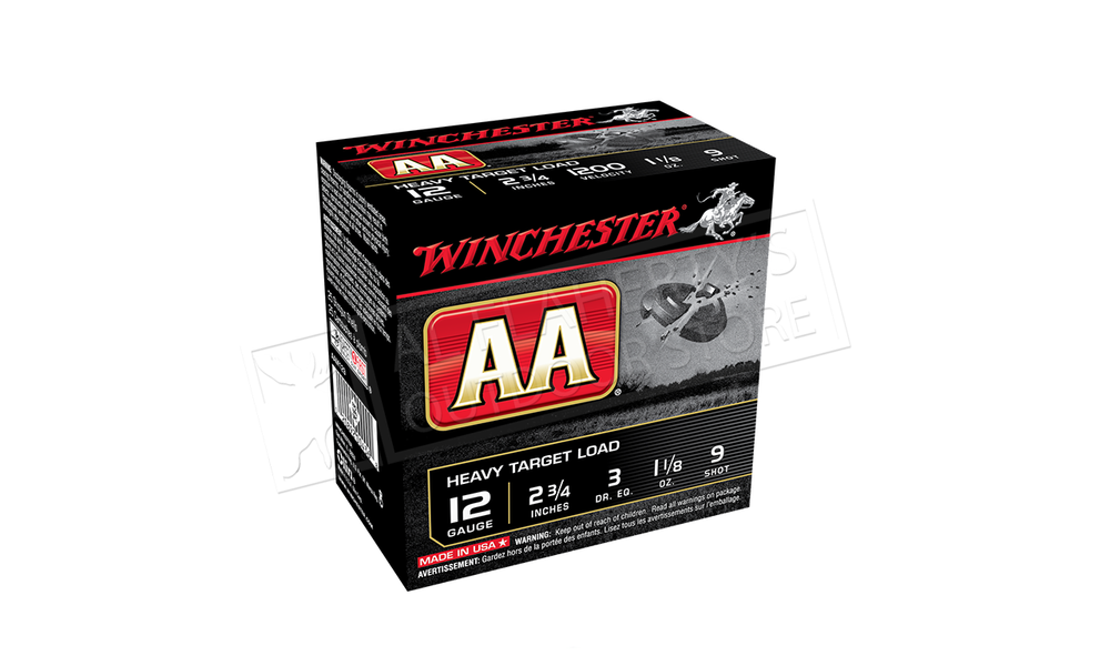 (Store Pick up Only) Winchester AA Heavy Target Load 12 Gauge #7.5, 2-3/4", 1-1/8 oz., Case of 250 #AAM129CASE