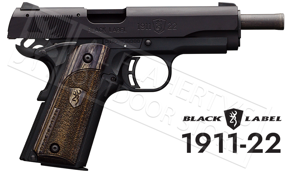 Browning Handgun Black Label 1911-22A1 22LR #051814490