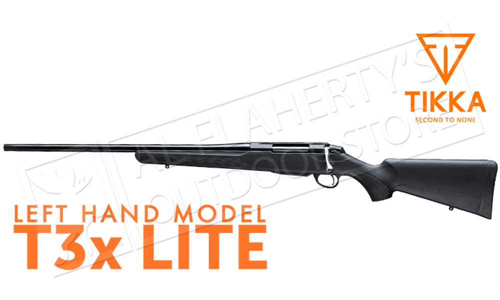 Tikka T3x Lite Rifle, Left Handed - Various Calibers
