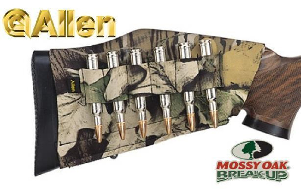 Allen Buttstock Rifle Shell Holder Mossy Oak Break-Up #20123