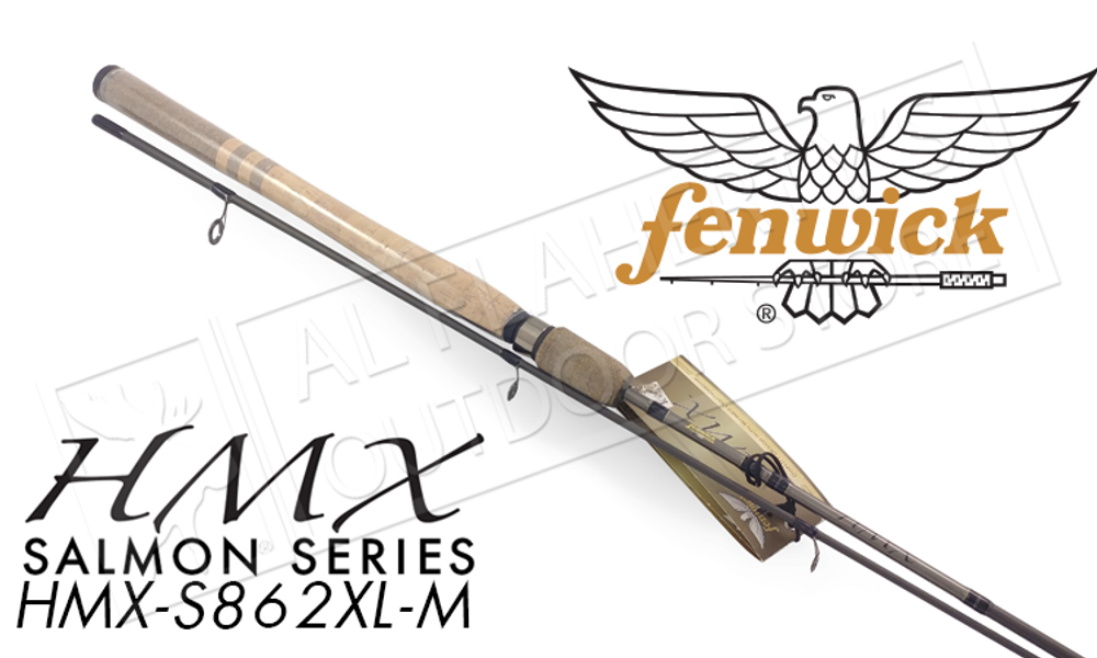 Fenwick HMX Spinning Salmon Drift Rods, 8'6" to 12'6" Models