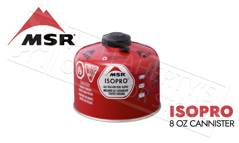 MSR IsoPro Pressurized All-Season Fuel Blend Cannister - 8 oz #81-024-1
