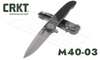 CRKT M40 Folder with Drop-Point by Carson #M40-03