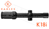 Kahles Scope K18i 1-8X24 with Illuminated 3GR Reticle #K18i