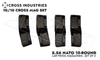 Cross Industries 5.56 NATO 10/10 Cross Mag Coupling AR-Pistol 10-Round Magazine Set - Smoke Black #CM10AR15P55645