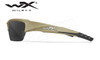 Wiley X Valor Shooting Glasses with Grey/Clear/Rust/Matte Tan Frame #CHVAL06T