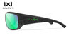 Wiley X Omega Wheeler Captivate Polarized Green Mirror/Matte Black Frame #ACOME22