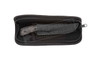 Browning 2025 Medallion Fixed Blade Knife 3.5" Damascus Drop Point Blade, Brass Carbon Fiber Handles #3220570