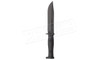 KA-BAR Slabby Fixed Blade Knife, Black Celcon Sheath #1310