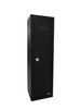 Scorpio 10 Gun Steel Cabinet, 53"x15.5"x14", Key Lock Flat Black #NS910B