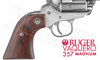 RUGER VAQUERO STAINLESS SINGLE-ACTION REVOLVER, 4-5/8" BARREL .357 MAGNUM