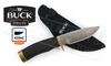 BUCK VANGUARD FIXED BLADE KNIFE WITH RUBBER HANDLE #692BKS-B