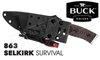 Buck Knives 863 Selkirk Survival Knife with Fire-Starter #0863BRS-B