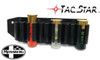 TACSTAR SHOTGUN SIDESADDLE SHOTSHELL CARRIER FOR MOSSBERG 500 & 590 SERIES, 6-SHOT #1081159