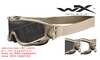 Wiley X Spear Ballistic Goggles with Grey and Clear Lens Combo #SP29T