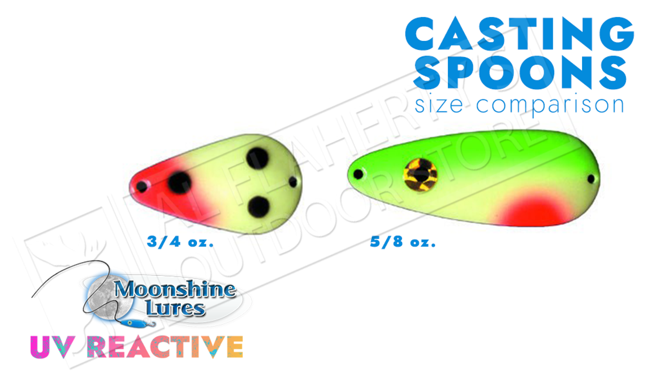 Moonshine Lures Casting Spoon 3/4 oz - Superior Outfitters