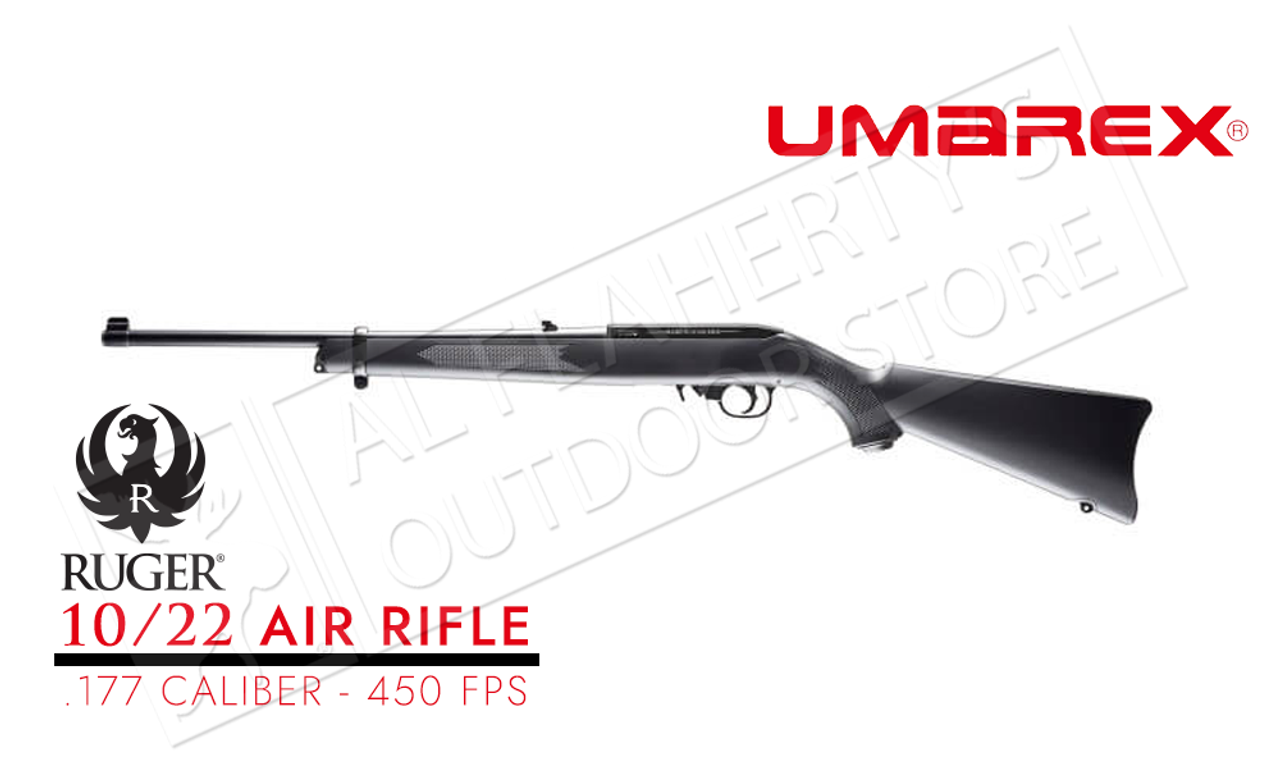 Umarex Air Rifle Ruger 10/22 Combo Kit.177 450fps #2280168 - Al