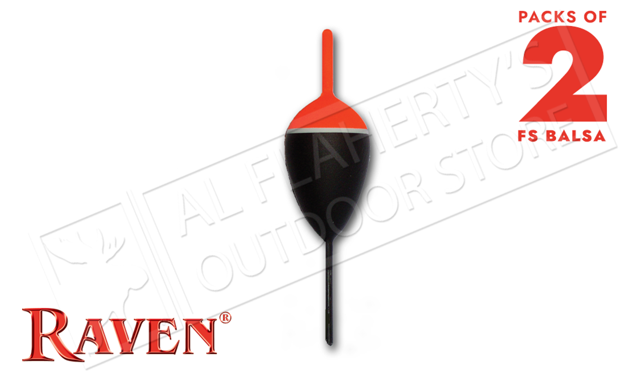 Raven Steelhead Fixed-Stem Float Fast and Shallow Flow Size 3, 3.8g or 4,  5g #RVFFS-2 Pack - Al Flaherty's Outdoor Store