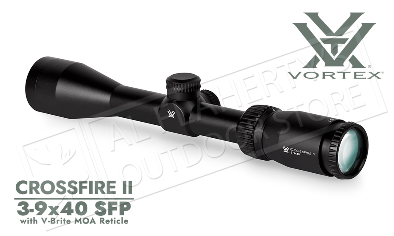 Mira Telescopica Crossfire® II 3-9x40 SFP V-Brite MOA - Vortex Optics