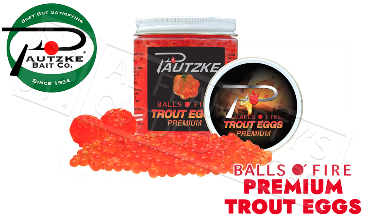 Fire Hooks - Size 12 - Pautzke Bait Co