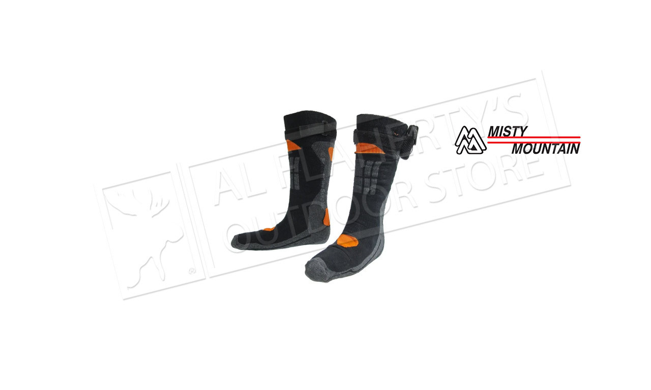 Battery Operated Heated Socks - Misty Mountain