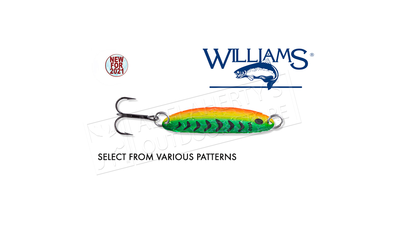 Williams Wabler Size W30, 1-1/2, 1/7 oz. #W30 - Al Flaherty's Outdoor Store