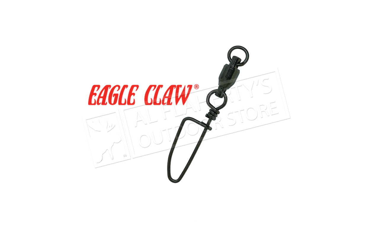 Eagle Claw Ball Bearing Swivel with Coastlock Snap #11092 - Al Flaherty's  Outdoor Store