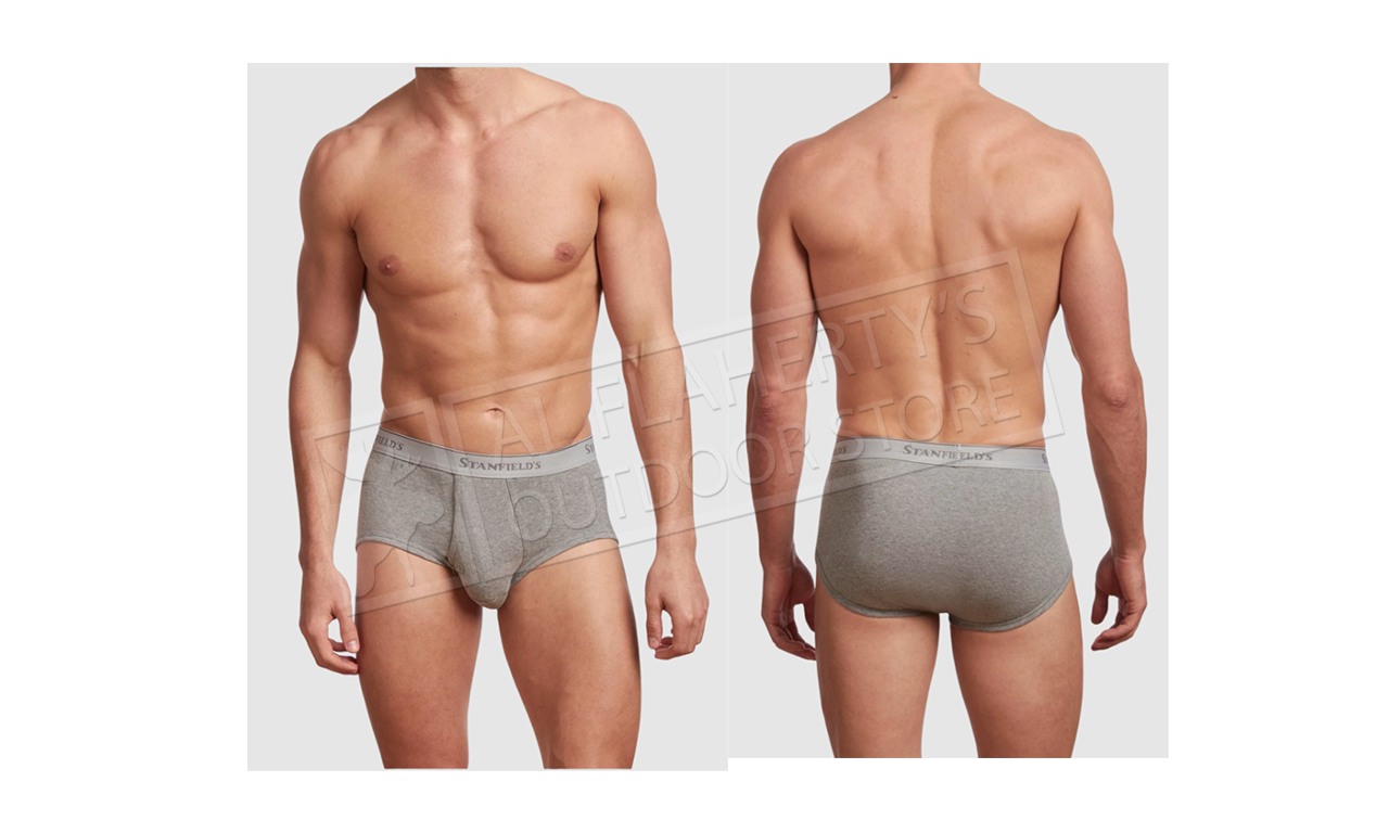 Stanfield's Mens Briefs - Premium 100% Cotton Black, M to XL, 3 Pack - Al  Flaherty's Outdoor Store