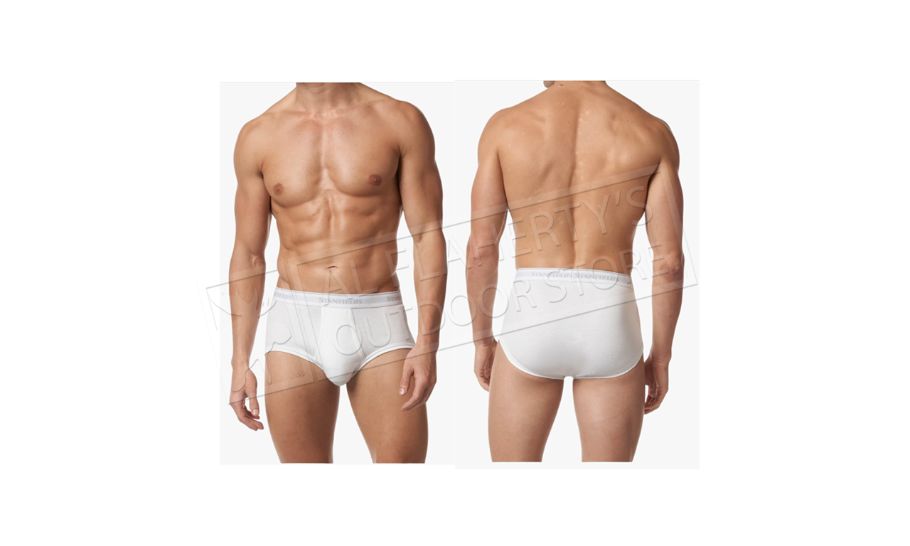 Stanfield's Premium Brief, Made in Canada, White, Medium - Al Flaherty's  Outdoor Store