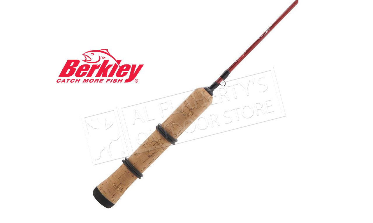 Berkley Cherrywood HD Ice Fishing Rod, 24, Ultra Light