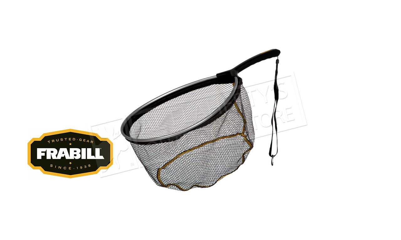 Frabill Teardrop Floating Trout Net, 13 x 18 with Fixed Handle