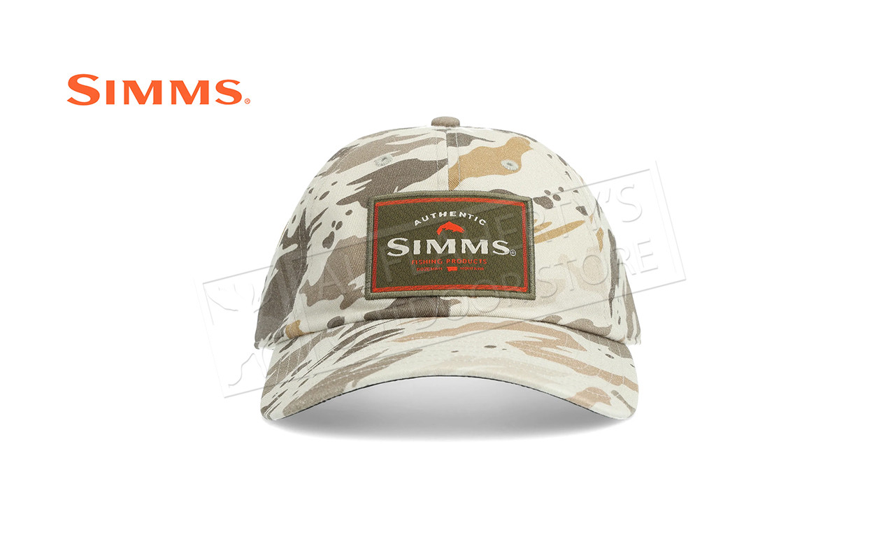 Simms Single Haul Cap, Ghost Camo Stone #12221-3002-00 - Al