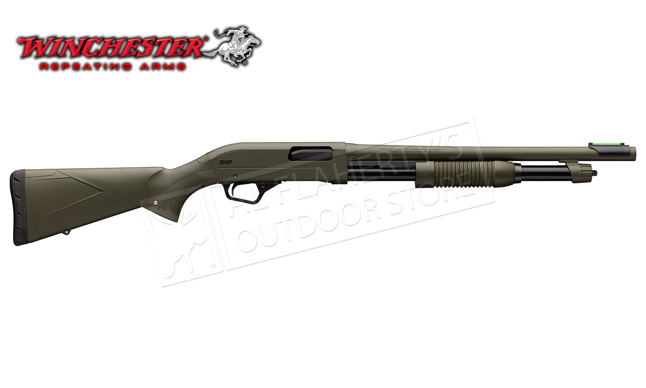 Winchester SXP Extreme Defender Shotgun, OD Green 12 Gauge 18