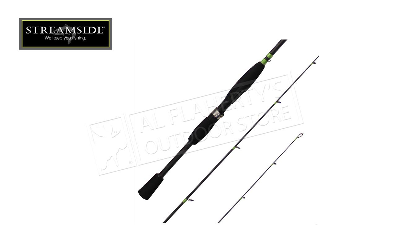 Streamside Predator Echo 2 Piece Spinning Fishing Rod 6'7 Medium Action  #PES-672M - Al Flaherty's Outdoor Store