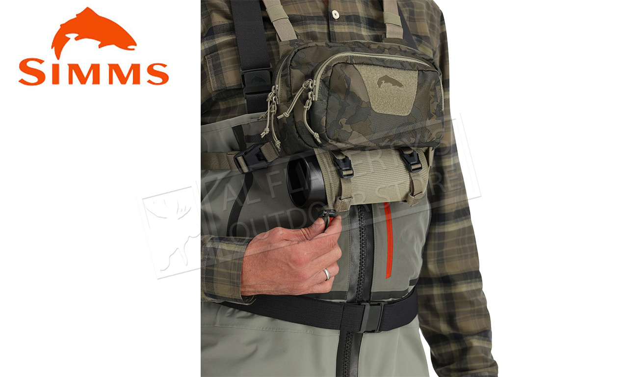 Simms Tributary Hybrid Chest Pack - Basalt