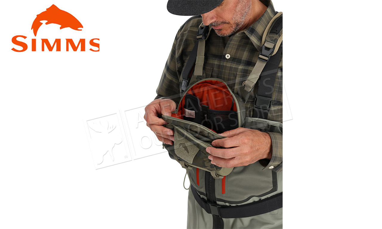 Simms Tributary Hybrid Chest Pack, Basalt #13792-1034 - Al Flaherty's  Outdoor Store