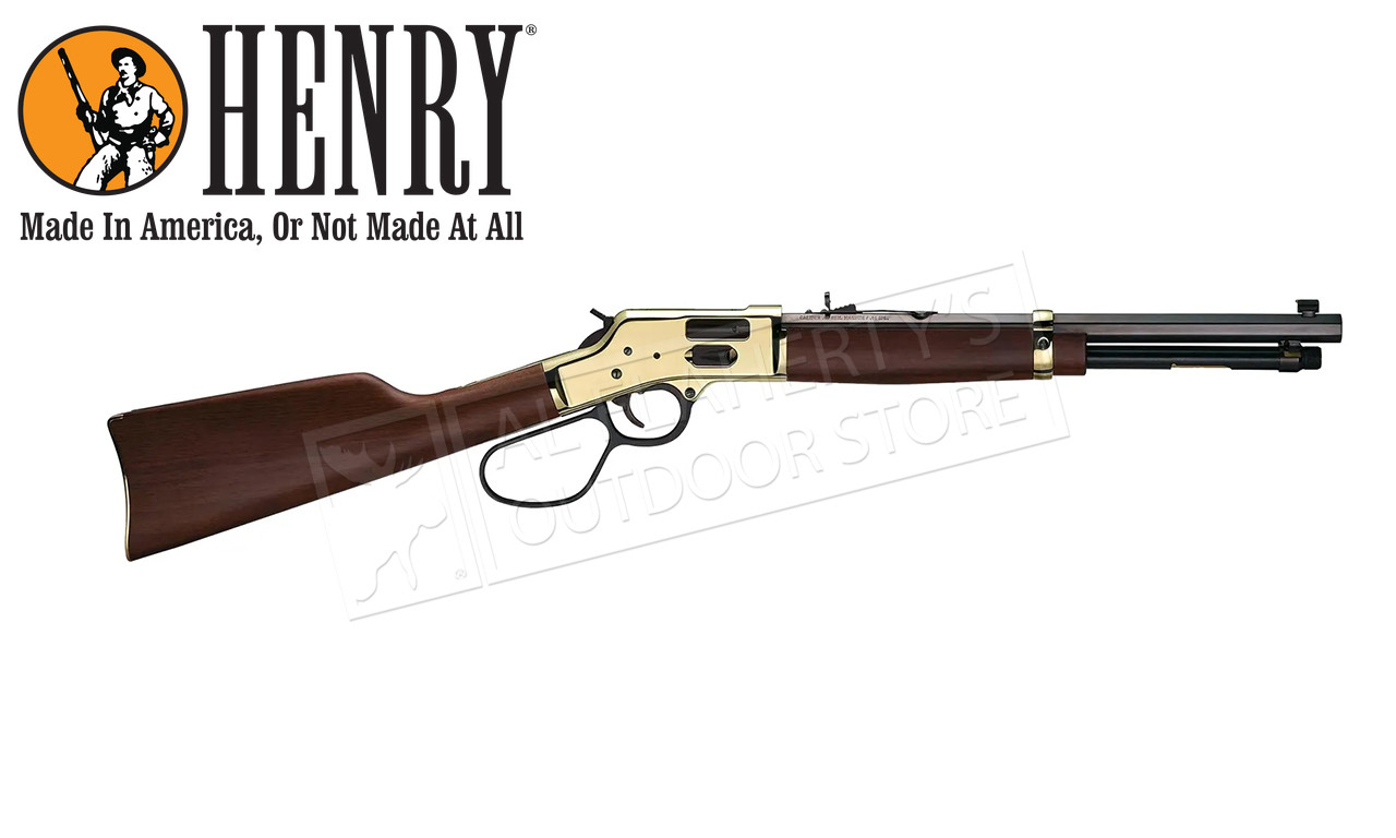 Henry Big Boy Brass Lever Action Rifle, Large Loop, 20