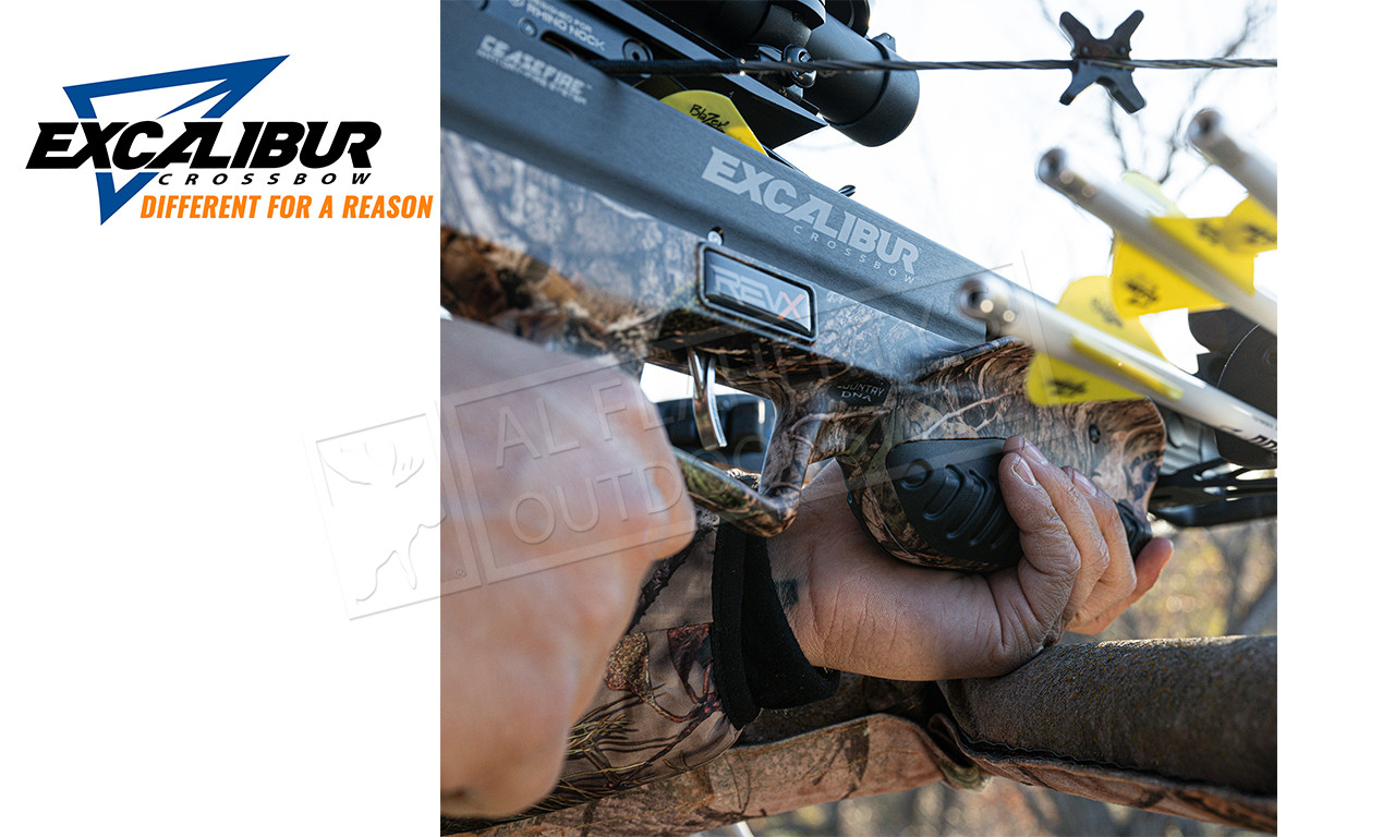 Excalibur REVX Crossbow, Mossy Oak DNA with Overwatcch Scope