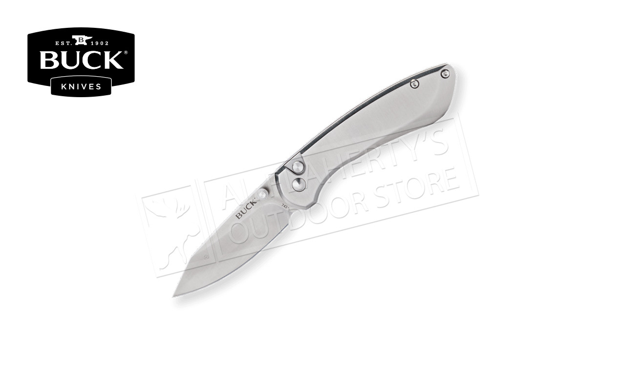 Buck Knives 743 Mini Sovereign, Stainless Steel #743SSS-B - Al