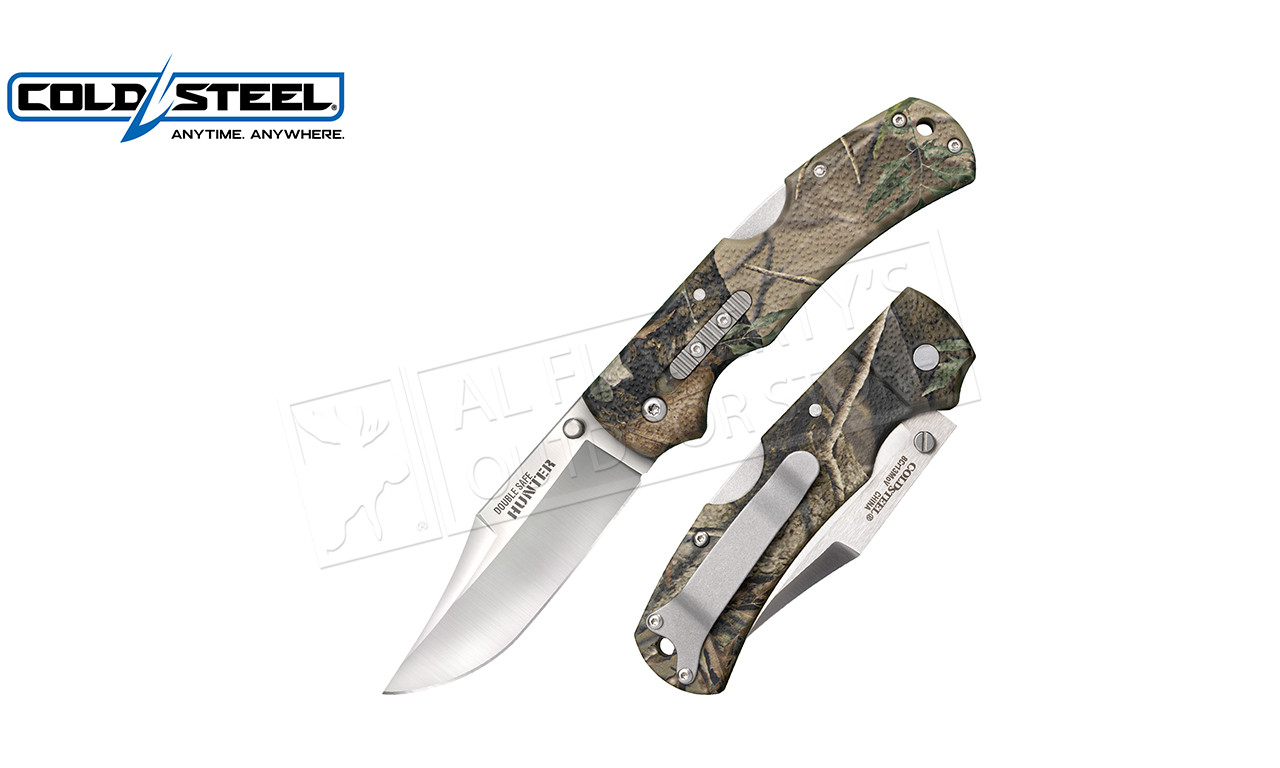 Cold Steel Double Safe Hunter Camouflage Folding Knife #CS-23JE
