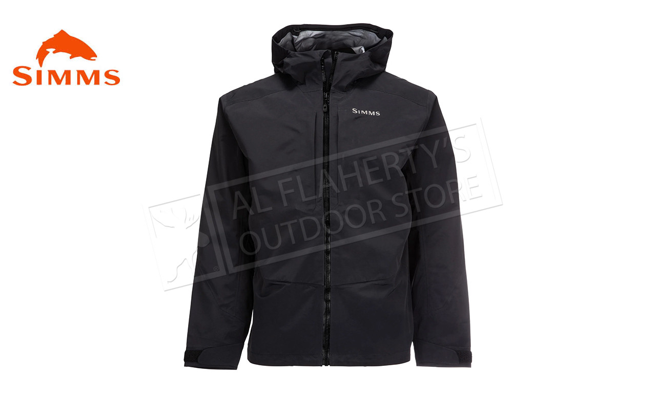 Simms Men's Freestone Jacket, Black #13156-001 - Al Flahertys