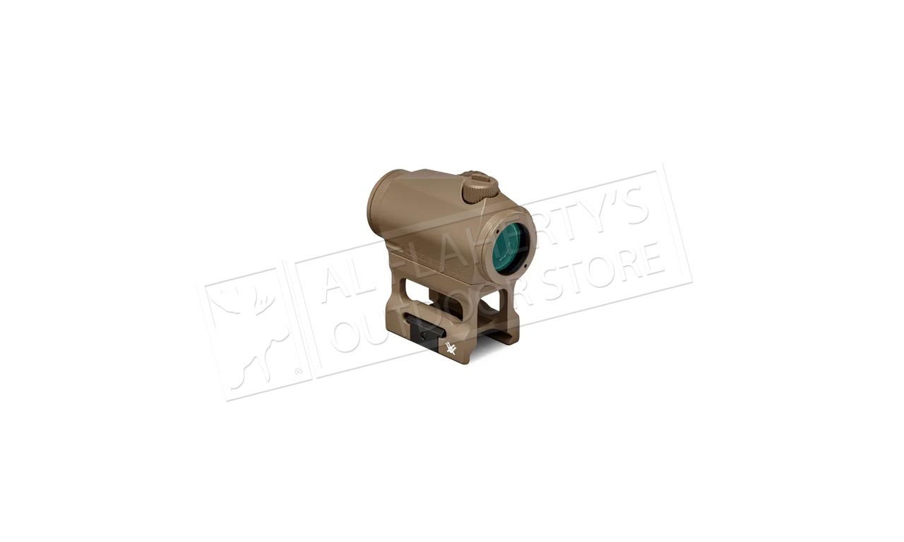 Vortex Crossfire Red Dot - Tan #CF-RD2-T - Al Flahertys Outdoor Store