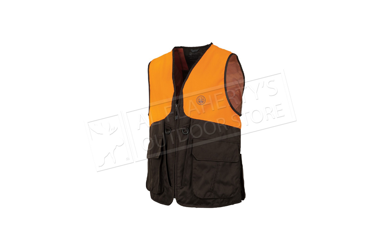 Beretta Command Pro Vest, Brown Bark & Orange #GU415T228008C4 - Al