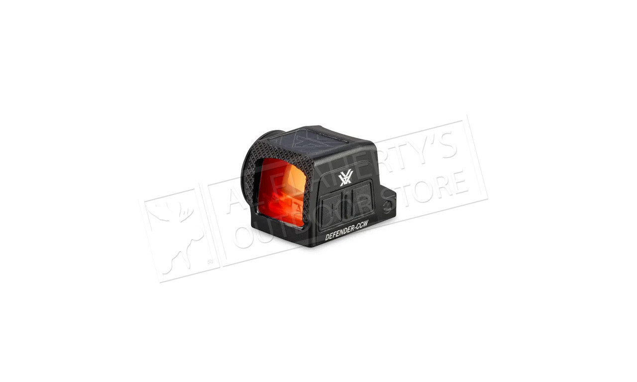 Vortex Defender-CCW 3 MOA Micro Red Dot - Solar Enclosed #DFCCW